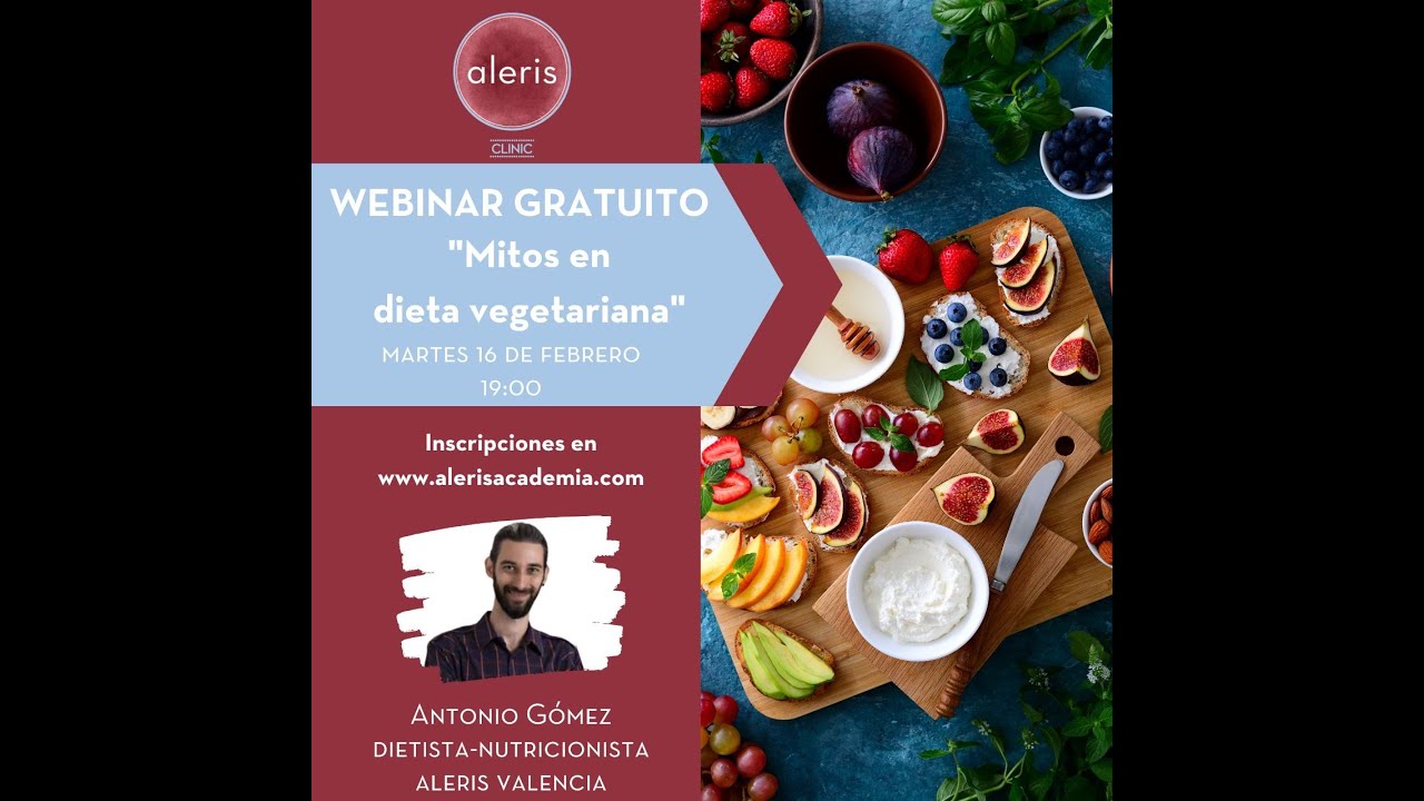 Webinar - Mitos en alimentación vegetariana