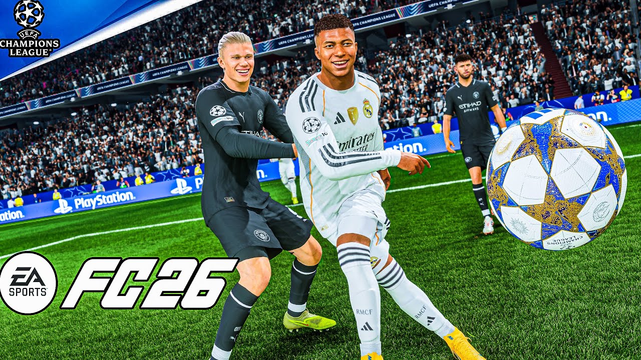 Manchester City vs Real Madrid | UEFA Champions League Final | FC 26 Gameplay PC | 4K60