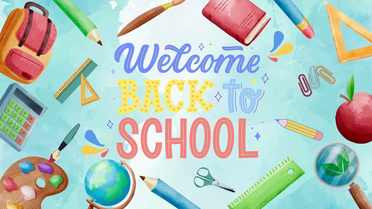 Welcome Back to School 🍎 First Day Open House Meet and Greet Prep Classroom Ambience 2 Hours 