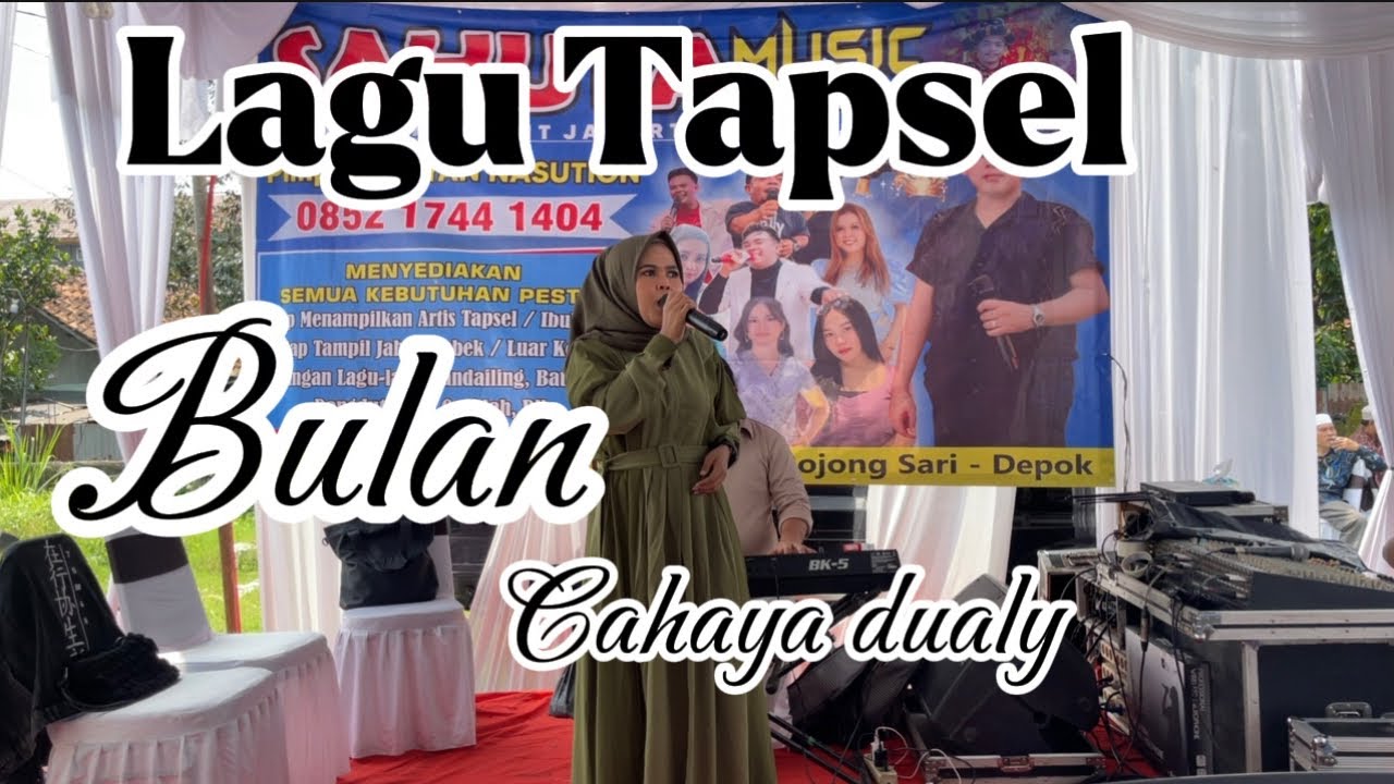 Lagu Tapsel Bulan cahaya Daulay live di bogor 