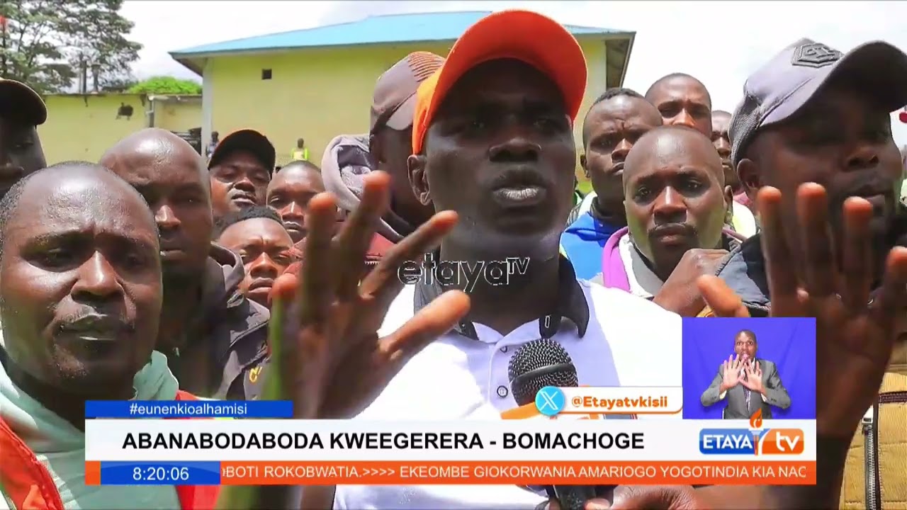 Bodaboda riders in Bomachoge deny claims that they're being used by politicians to disrupt events