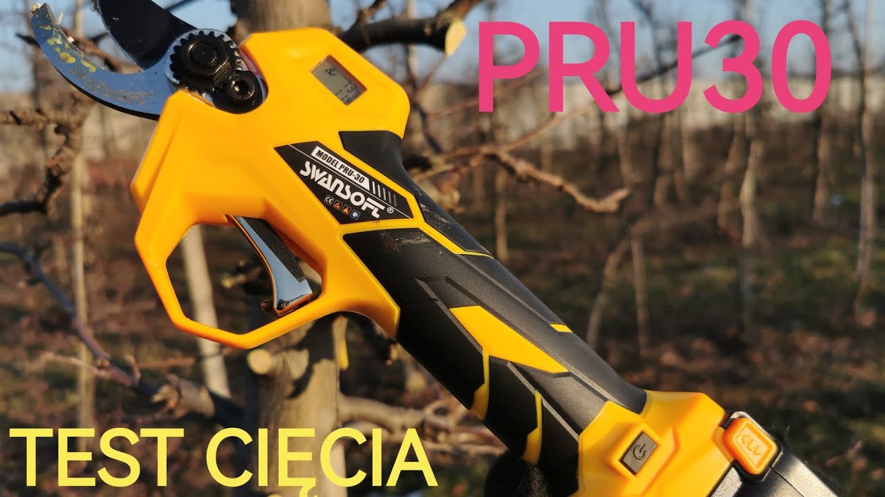 Test cięcia nowego modelu Swansoft PRU30