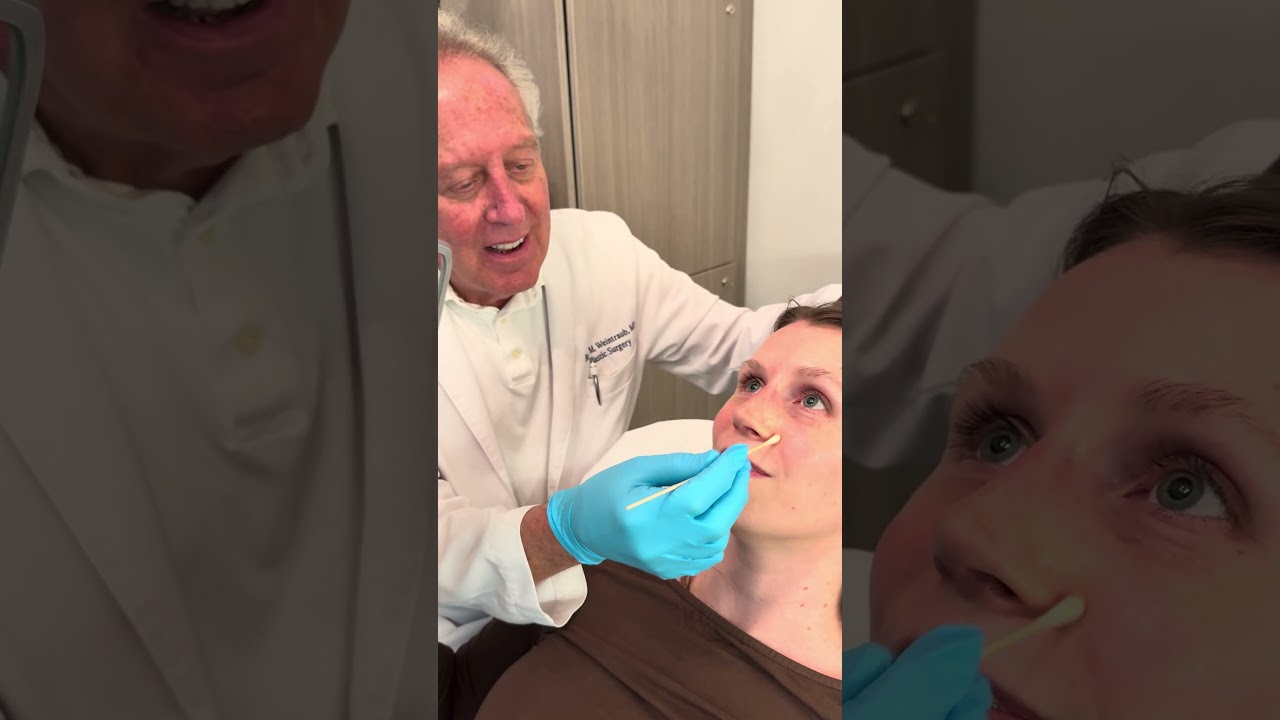 Her Reaction Says It All! 10 Days After Septoplasty with the Top Rhinoplasty Surgeon in NY