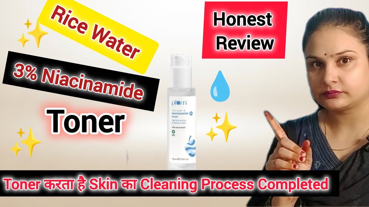 3% Niacinamide Toner + RiceWater | Pores Tighten & Blemishes Fade | Best for Normal to Oily Skin