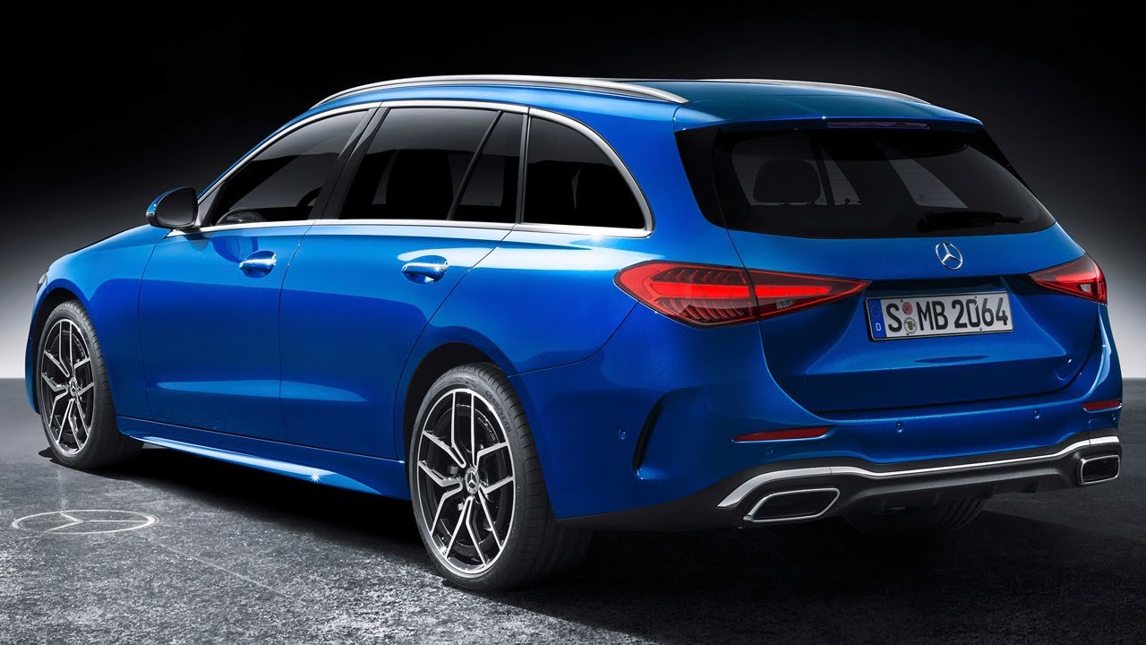 MERCEDES C-Class Estate (2022) - detailed INTERIOR tour & TRUNK space