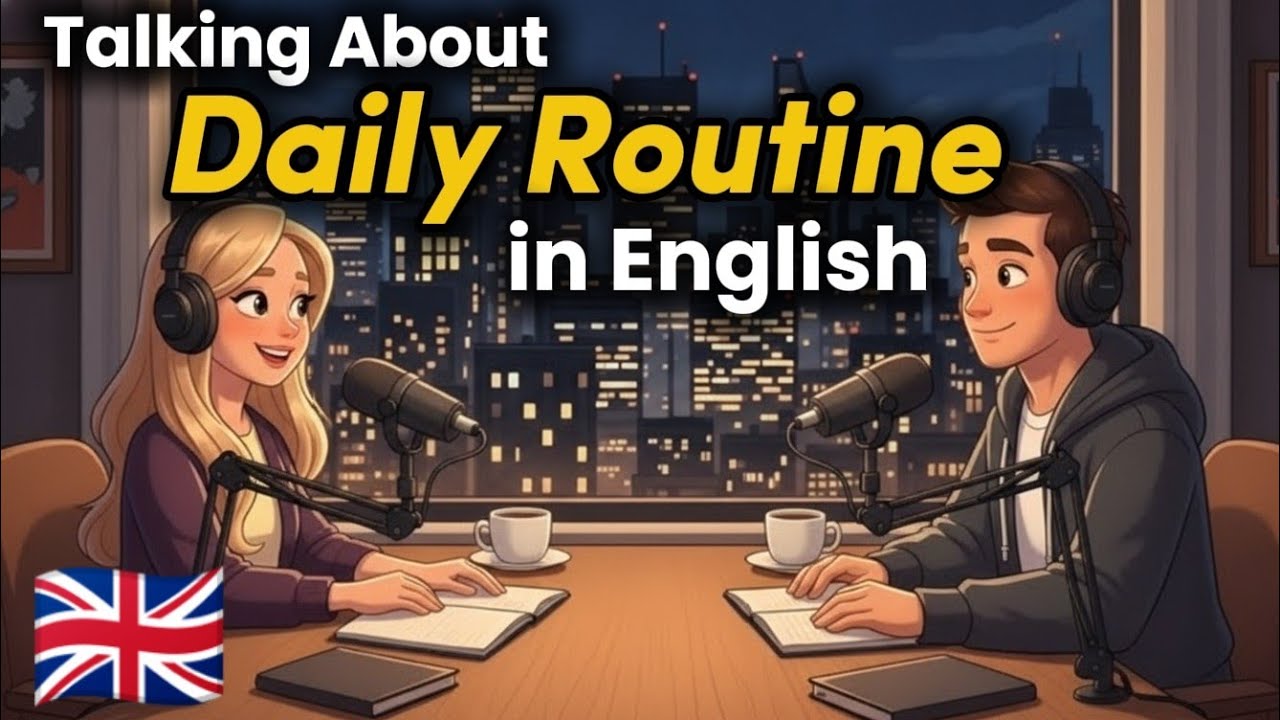 Daily Routine in English|Learn Natural English Conversations for Every Day|easy English talks