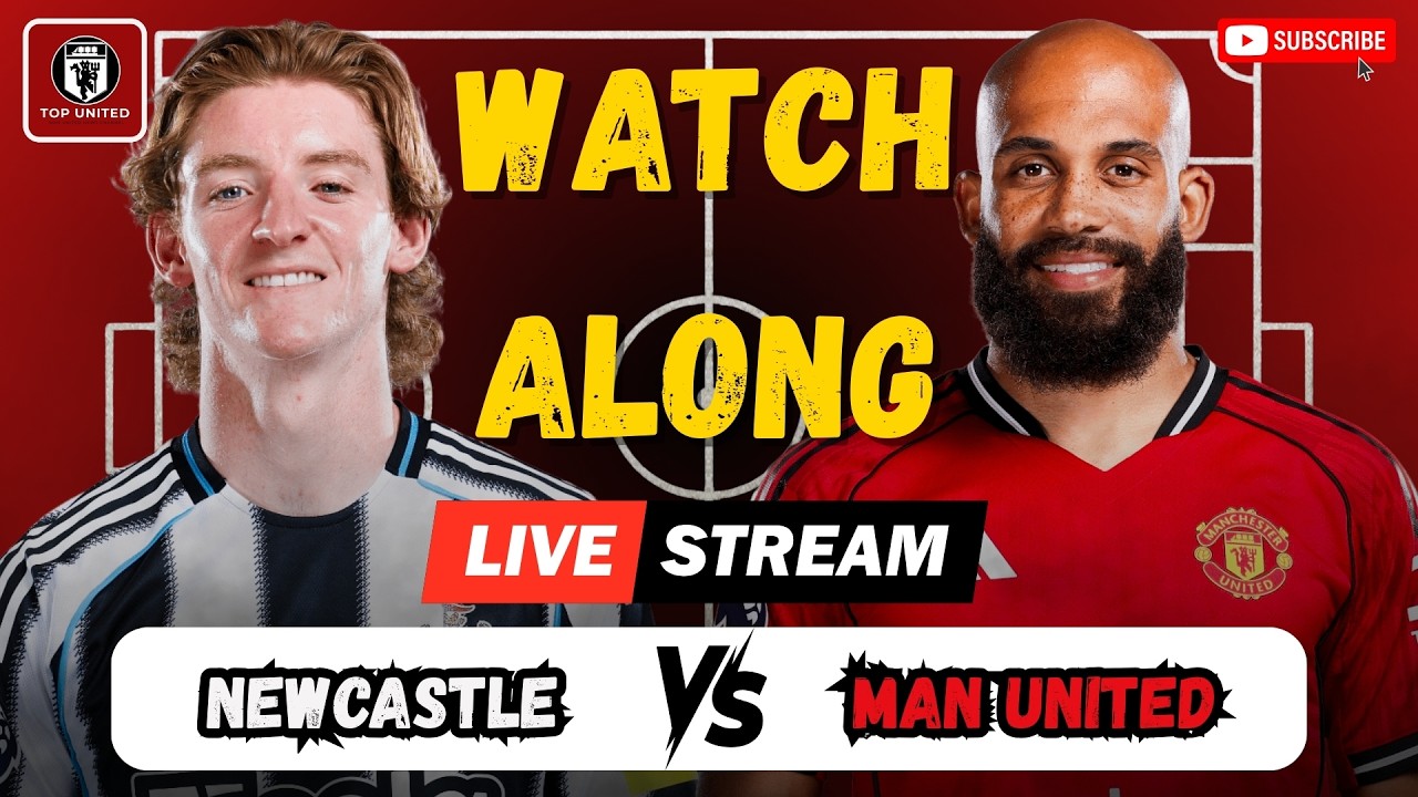 Newcastle United  vs  Manchester United  WATCHALONG LIVE with Htun Htet Htoo Aung! EPL Round 29