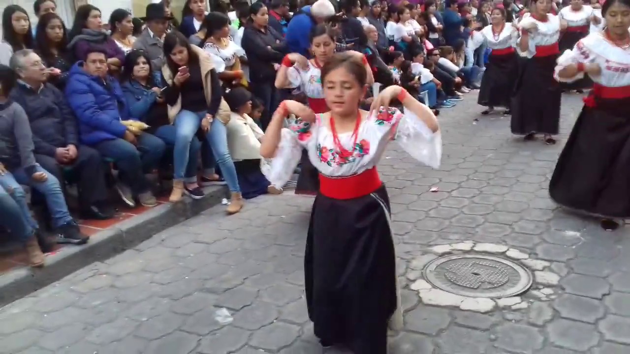 Danza Muyurina, Pregon en Cotacachi  Jora 2017