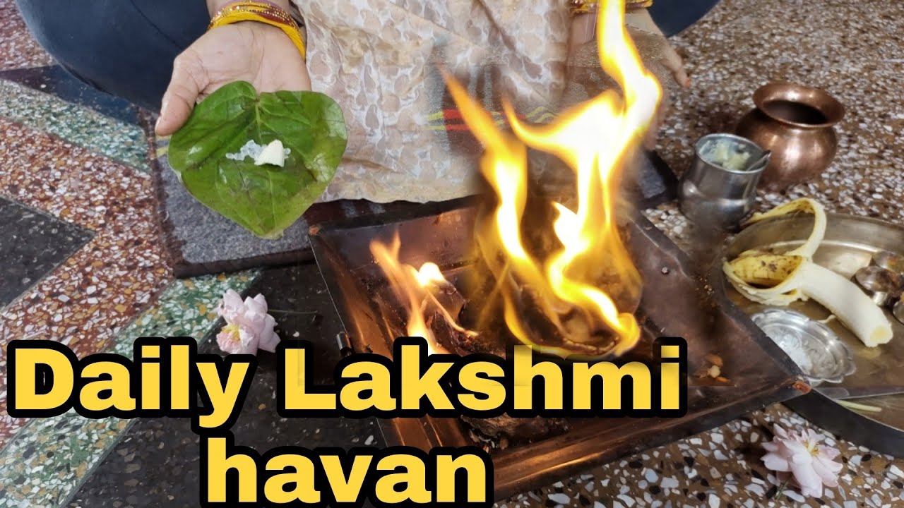 मार्गशीर्ष (अगहन) मास महालक्ष्मी हवन कैसे करें || Mahalaxmi havan vidhi