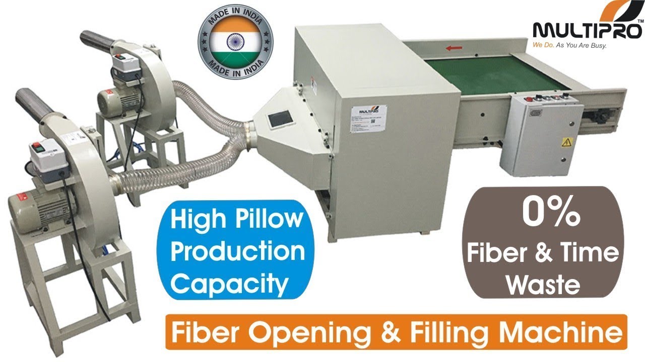 Fiber Opening & Carding Machines: The Ultimate Solution for Efficient Pillow & Cushion Filling