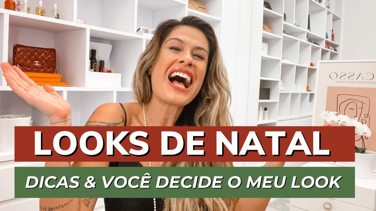 LOOK DE NATAL | COMO SE VESTIR ELEGANTE COM AS ROUPAS QUE VOC&Ecirc; J&Aacute; TEM