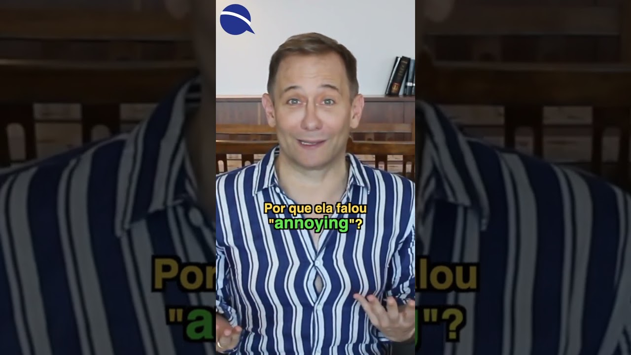 &ldquo;Boring&rdquo; significa&rdquo; &ldquo;Chato&rdquo;??? &mdash; nativas reagem ao uso errado  #aprenderingles #cursodeingles