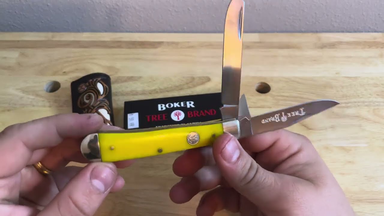 New Böker Trapper First Impressions (Compared to Case Mini Trapper)