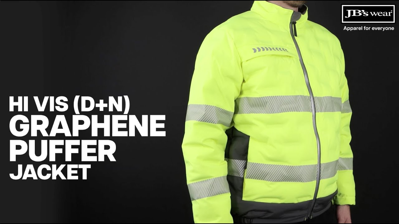 JB's wear Hi Vis (D+N) Graphene Puffer Jacket