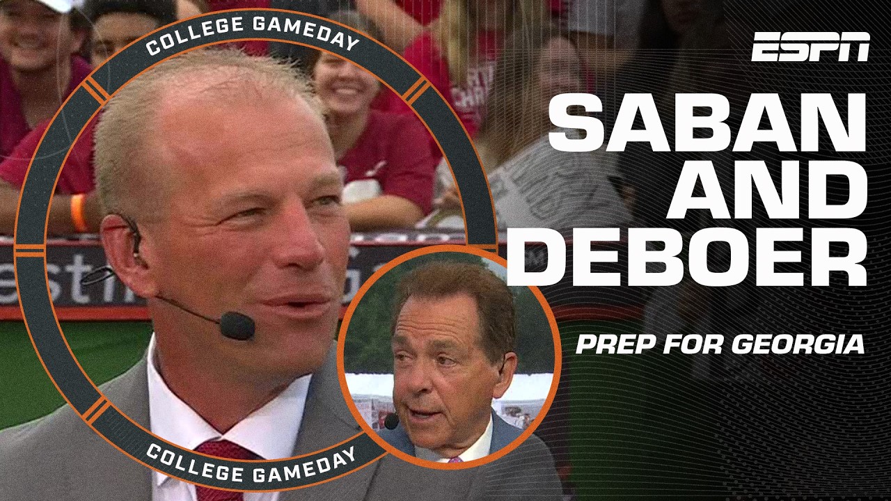 Kalen DeBoer is CONFIDENT in Alabama's 'CONSISTENT PREPERATION' for Georgia | College GameDay