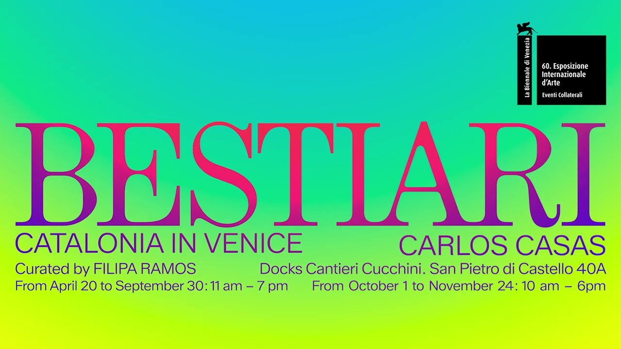Carlos Casas | Bestiari | Catalonia in Venice - Official teaser