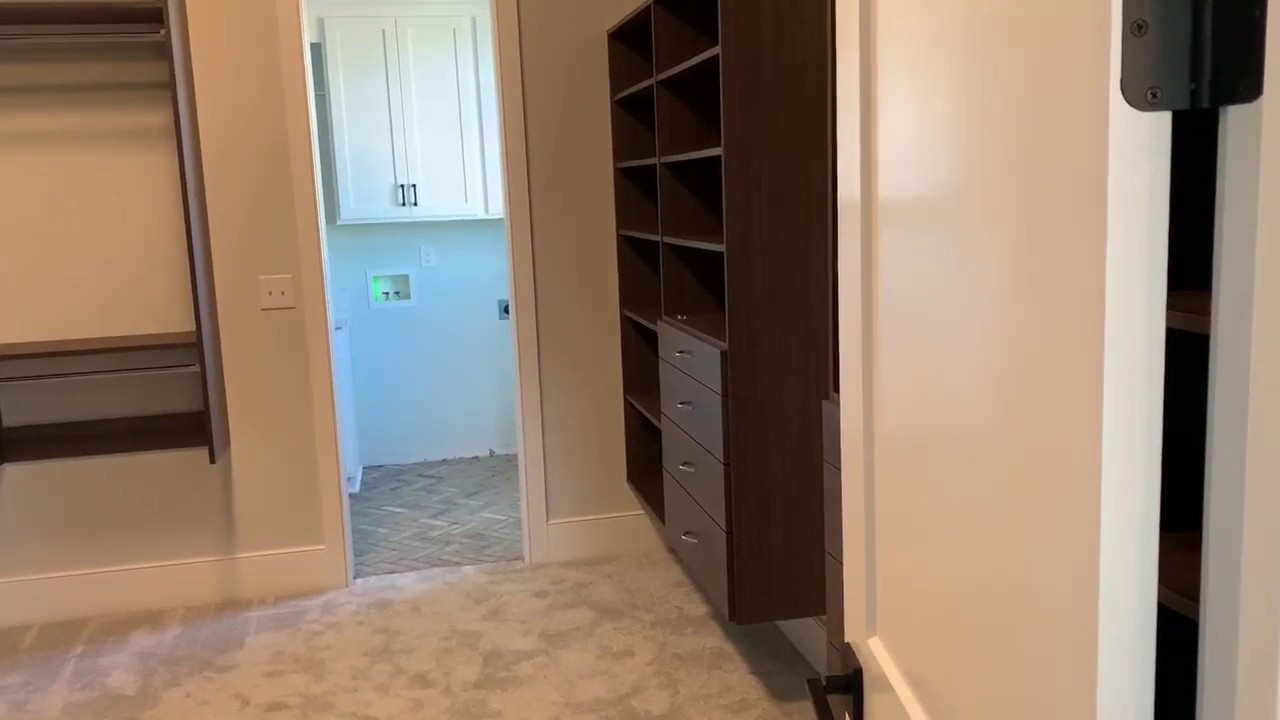 Driftwood Custom Closet Installation by WindowDecor.com