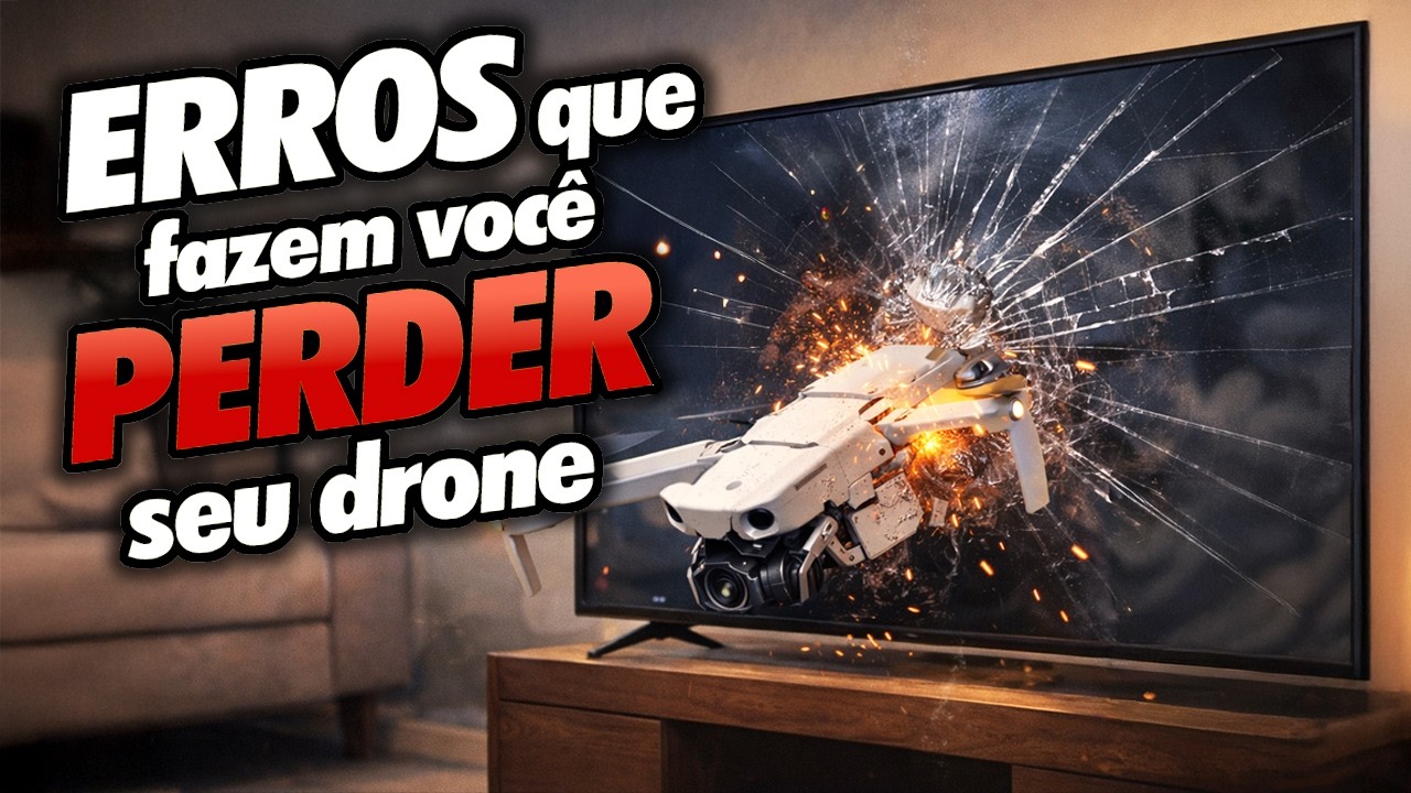 CUIDADO: esses  ERROS podem fazer você PERDER SEU DRONE