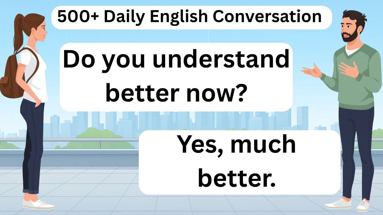 500+ Daily English Conversation for Speaking | English Speaking Practice | Real Life English