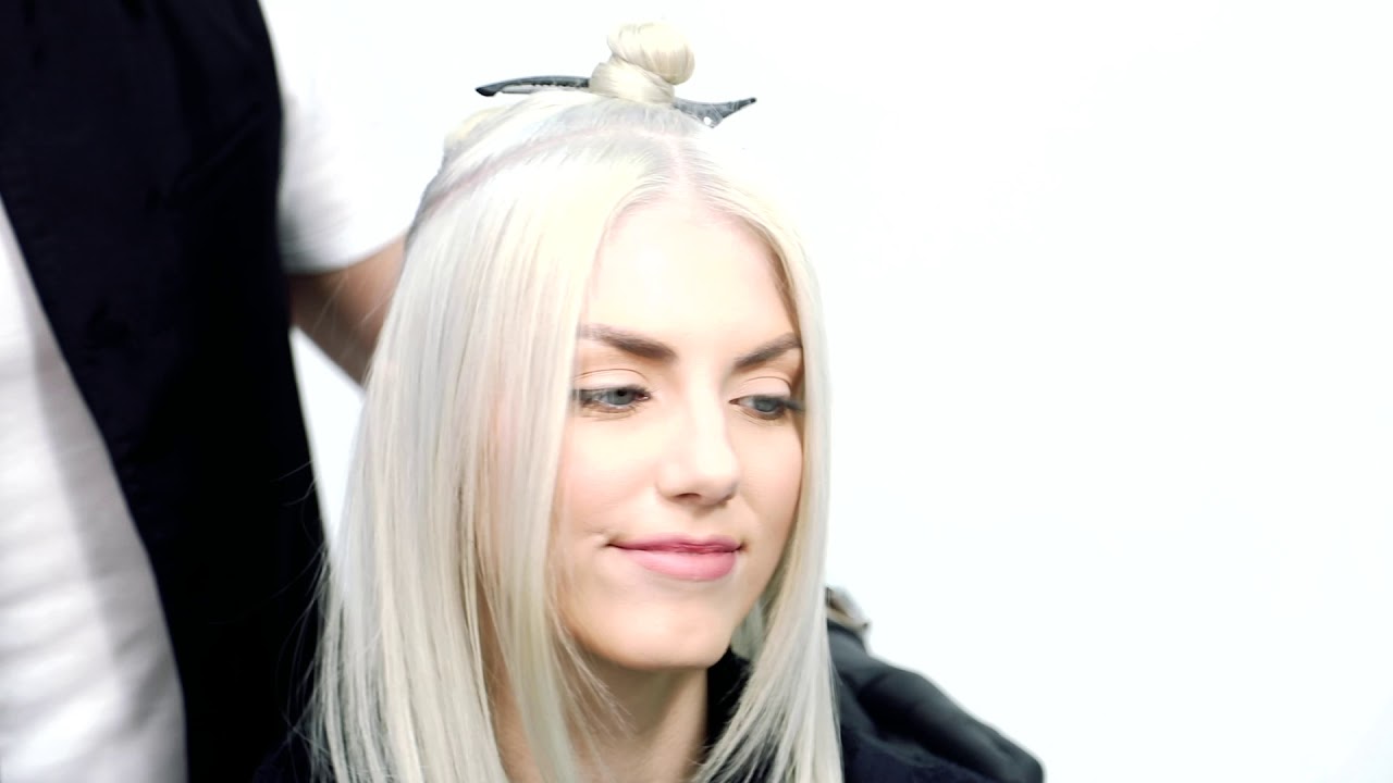 Fashion-Forward “Frozé” -- Rose-Gold And Silver Pastel Haircolor