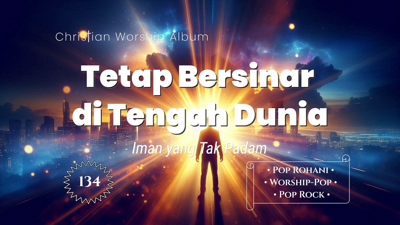 Tetap Bersinar di Tengah Dunia | Pop Rohani Worship PopRock | Album Rohani Kristen @LightSong_HG