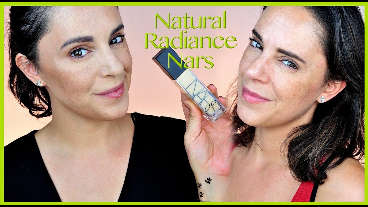 Poniendo a prueba la nueva base de Nars Natural Radiance Longwear foundation | Silvia Quiros
