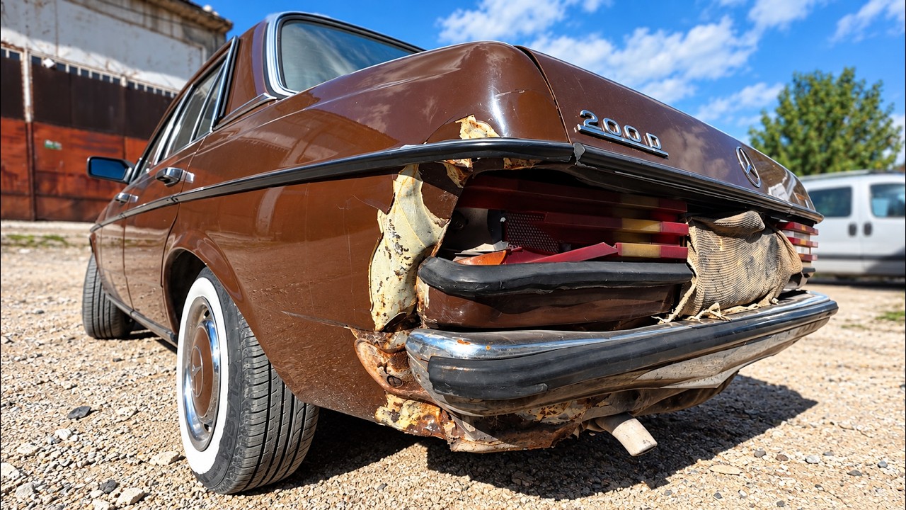 Saving a Classic 1983 Mercedes W123 | Rust & Bodywork Repair