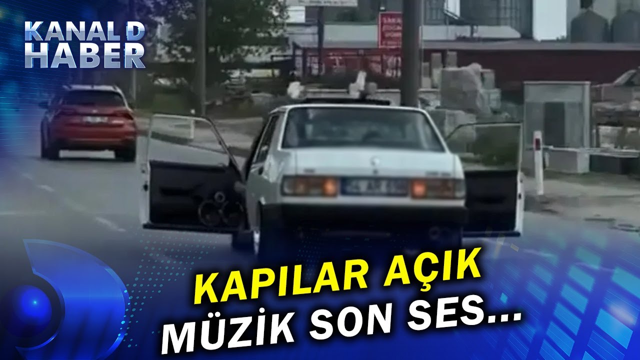 Pes Dedirten G&ouml;r&uuml;nt&uuml;ler: Kapıları Ardına Kadar A&ccedil;ıp, Son Ses M&uuml;zikle Şov Yaptı!