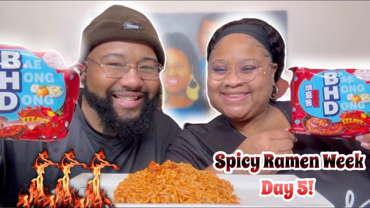3X SPICY BAE HONG DONG! SPICY RAMEN WEEK DAY 5 매운배홍동