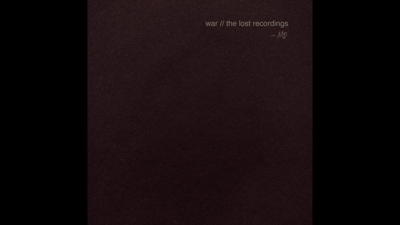 Mark Diamond - Whiskey (Lost Recording #5) [Official Audio]