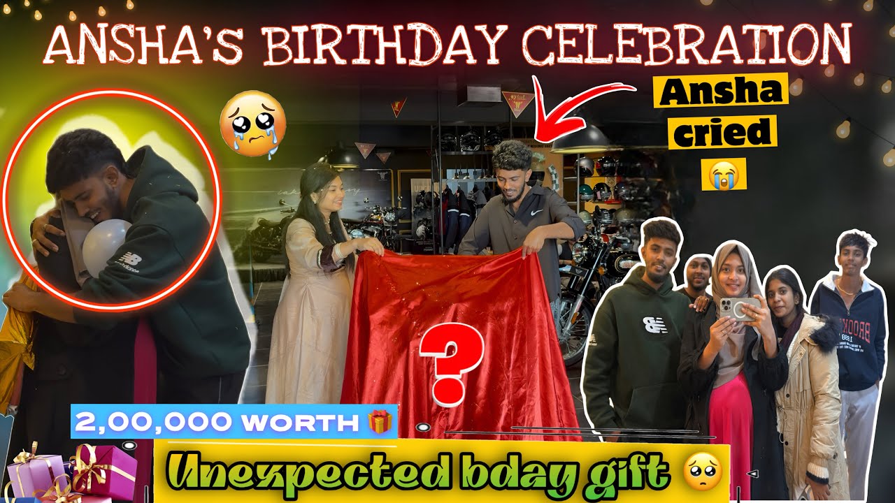 Unexpected birthday gift 🎁 for Ansha 🥹⁉️2 Lakh worth 😲| #anshasanufa 