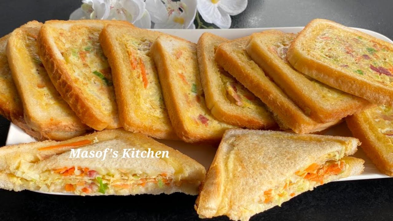 How To Make A Delicious Cabbage Toast// Simple Yet Delicious Recipe//@MasofsKitchen