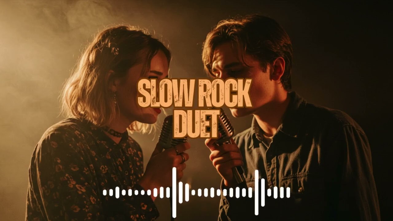 Slow Rock Duet Playlist 🌙 2025 Romantic Male & Female Ballads
