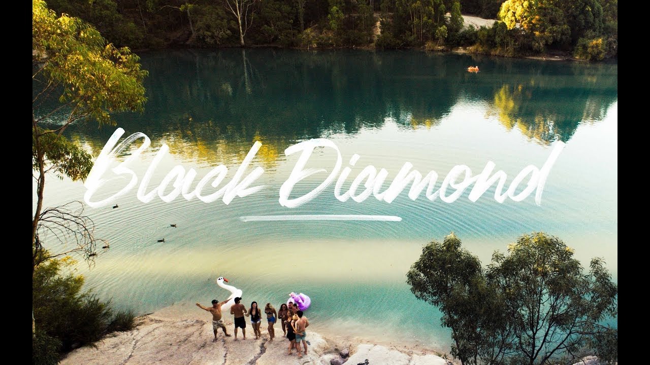 Perths HIDDEN swimming spot - BLACK DIAMOND LAKE!!