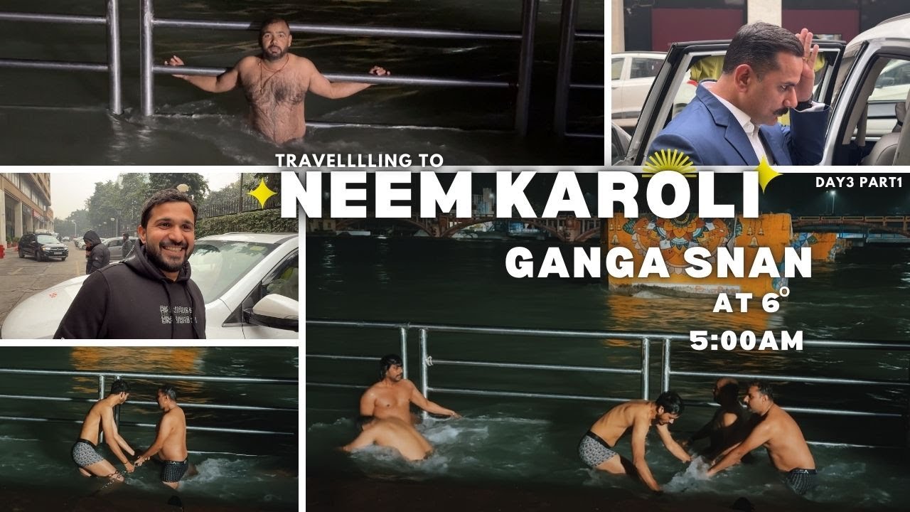 6°C GANGA SNAN! ❄️🥶 Frozen in Haridwar + Emergency Change in XUV 700! 0°C Water Challenge? 🌊