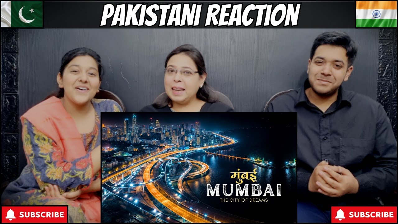 MUMBAI - INDIA'S MOST DEVELOPED CITY | Mumbai City Cinematic Video | Reaction!