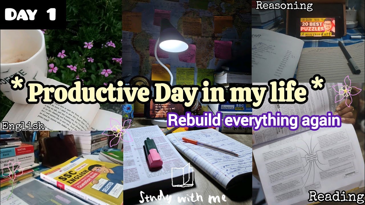 Resetting My Life Again | Realistic Study + Self-Growth Day🌻📚