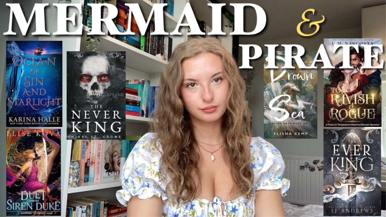 MERMAID & PIRATE romantasy and dark romance recommendations 🧜&zwj;♀️🏴&zwj;☠️