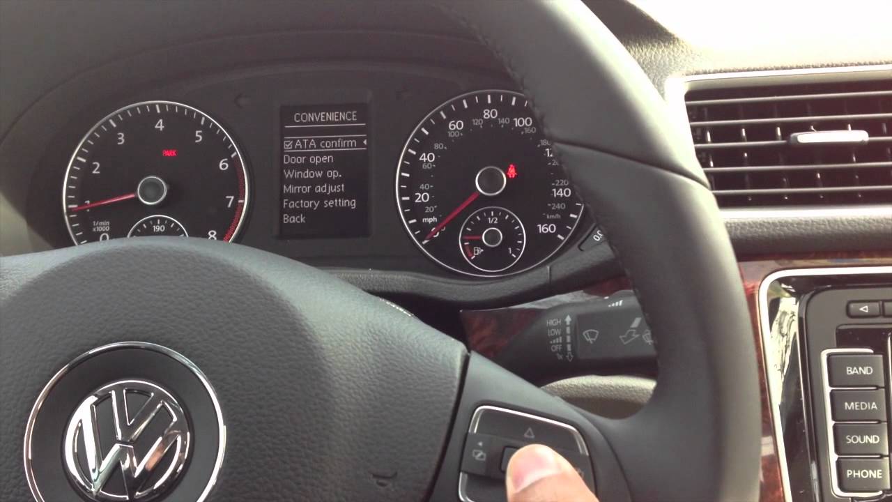 How to enable and disable alarm beep on a Volkswagen