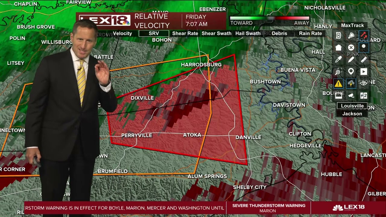 WLEX-TV - Severe Weather Coverage - Morning of 5/30/2025