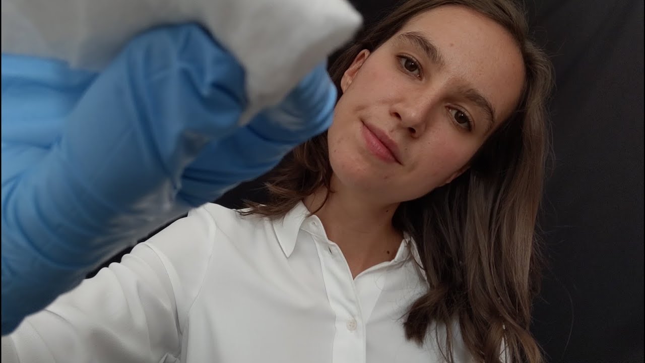ASMR Nurse Treats Your Head Injury