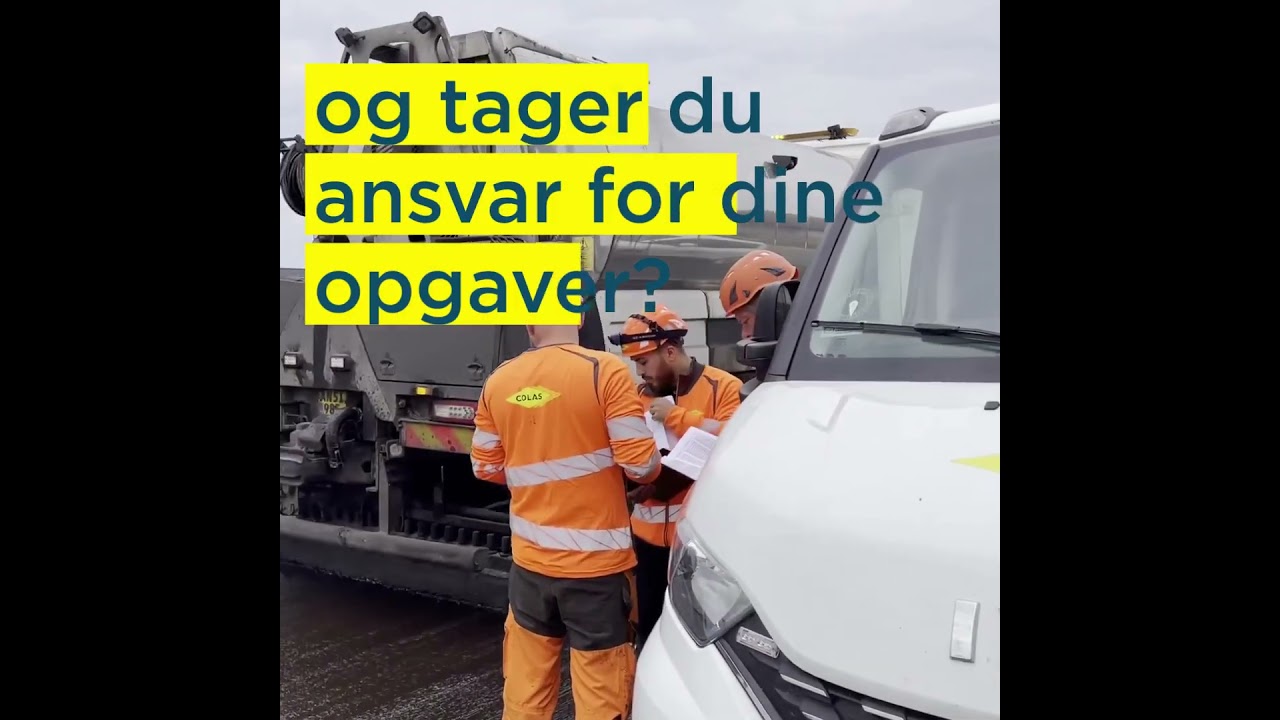 Fr&aelig;serf&oslash;rer/maskinf&oslash;rer til Colas i Horsens
