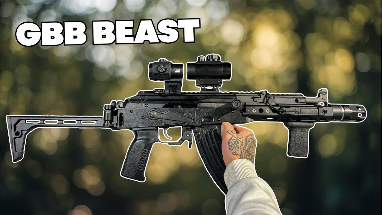 $1300 Tokyo marui AKX GBB | Full Airsoft build showcase