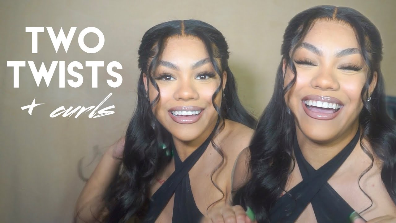 Cute a** twists and curls | HD lace | Bold Hold Liquid Gold redemption | Beauty Forever