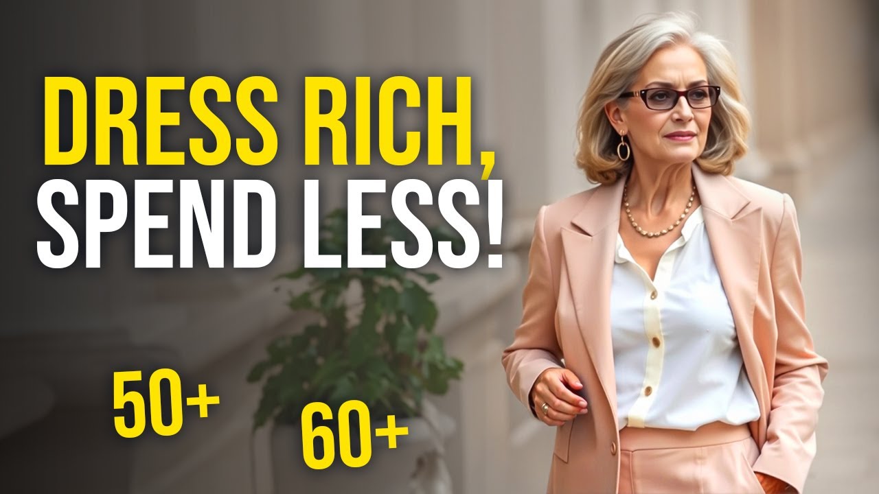 How to Dress Like a Rich Woman on a Budget: 5 Chic Tips for Women Over 50 & 60