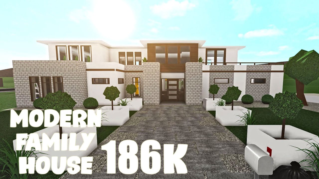 Roblox: Welcome to Bloxburg | 186K Modern Family House