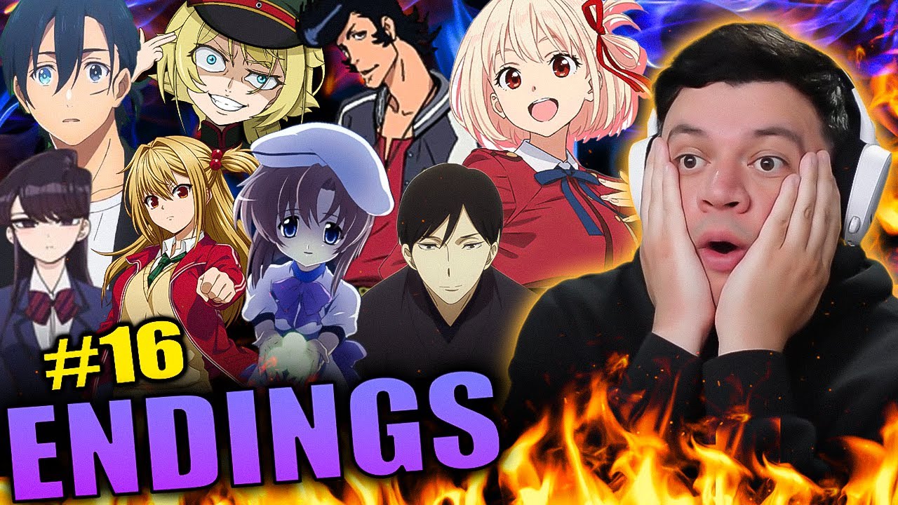 Reacting to ANIME Endings for the FIRST TIME #16
