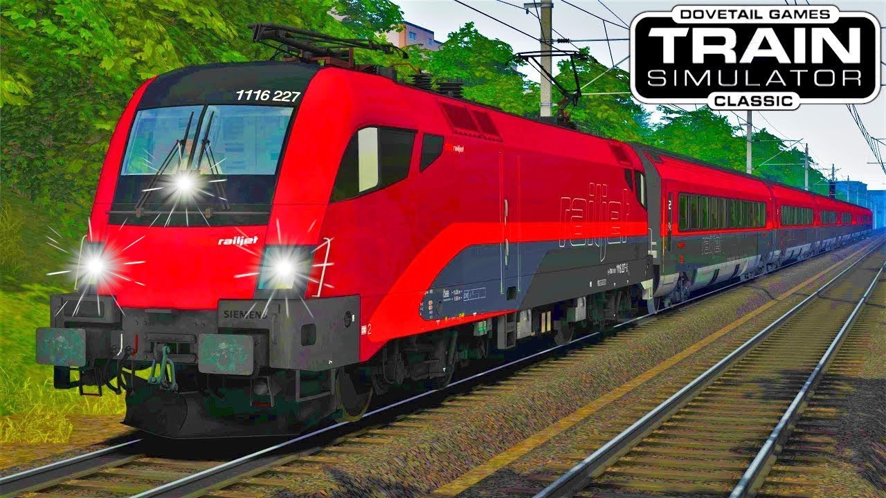 &Ouml;BB RJ 559 & &Ouml;BB 1116 Railjet / Wien Hbf - Wr. Neustadt Hbf / S&uuml;dbahn / TRAIN SIMULATOR CLASSIC