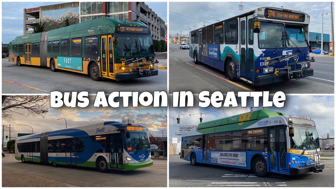 Bus Action In Seattle (November 2020)