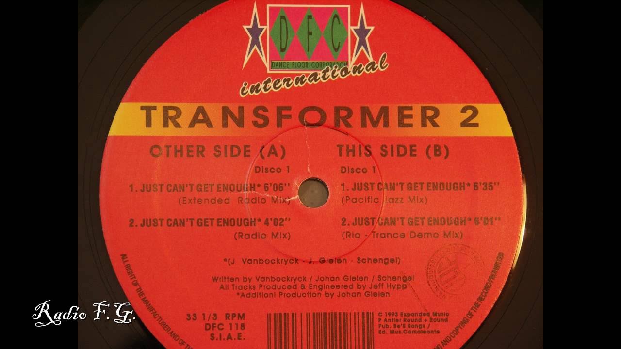 FG Transformer 2 - Just Can't Get Enough (1993)